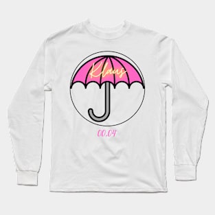 Klaus Hargreeves umbrella 00.04 with light Long Sleeve T-Shirt